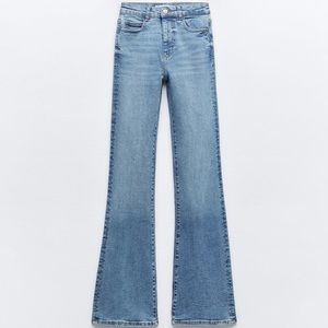 Zara high waisted flare jeans Z1975 NWT
